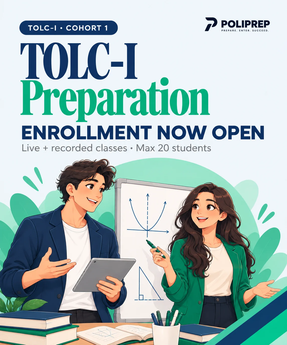 TOLC-I course cover